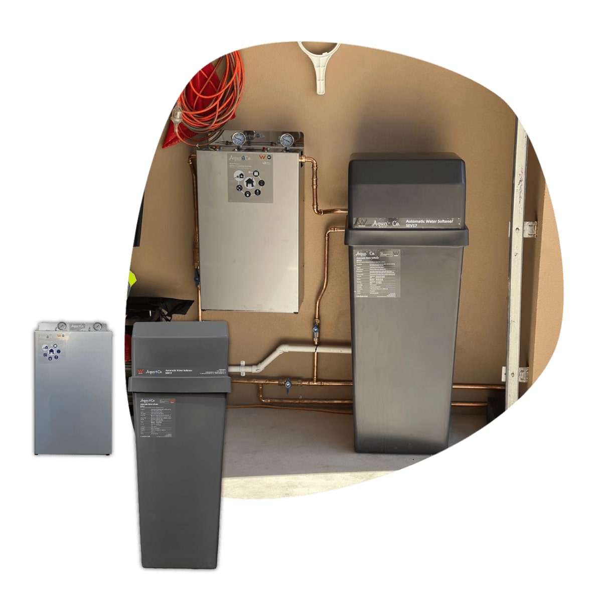 Whole House Water Softener with Filtration System