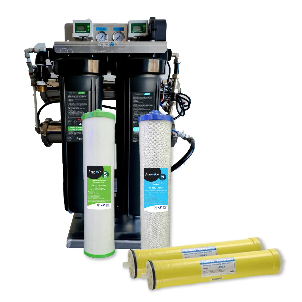 AquaCo Industrial Reverse Osmosis (9500 Litres per Day) - Model: RO-IND9500