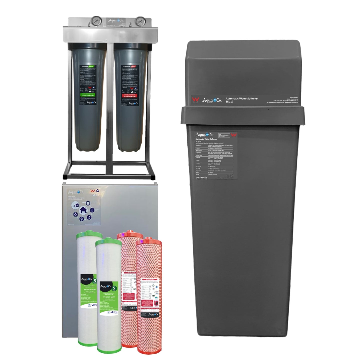 Water Softening Filter System SEV17 with Premium Pre-Filtration