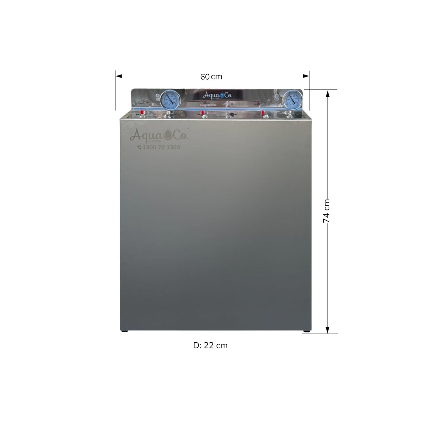 AquaCo Classic Three Stage Whole House Water Filter
