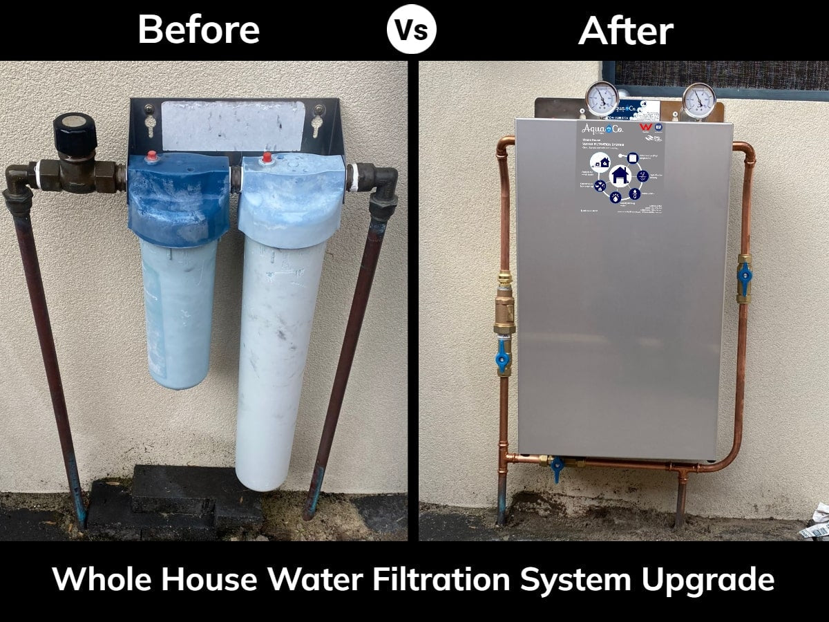 Premium Whole House Water Filter - Two Filtration Stages