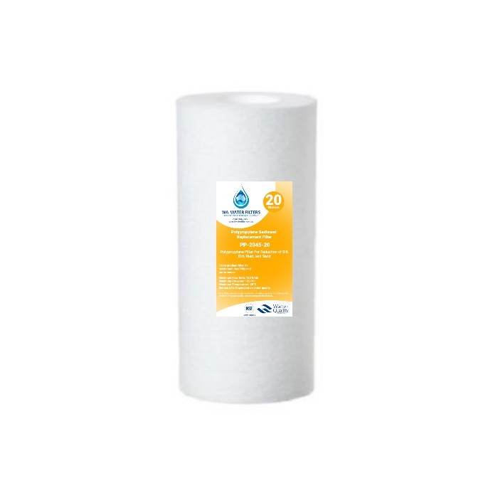 10" x 4.5" 20 Micron Polyspun Sediment Filter