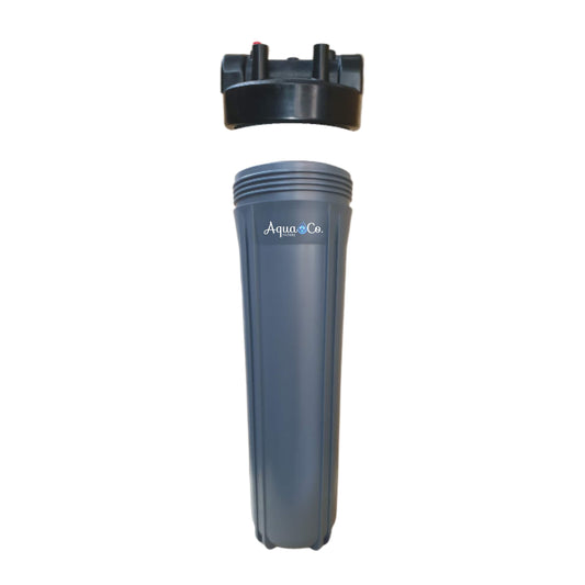 AquaCo 20" x 4.5" Water Filter Housing Sump