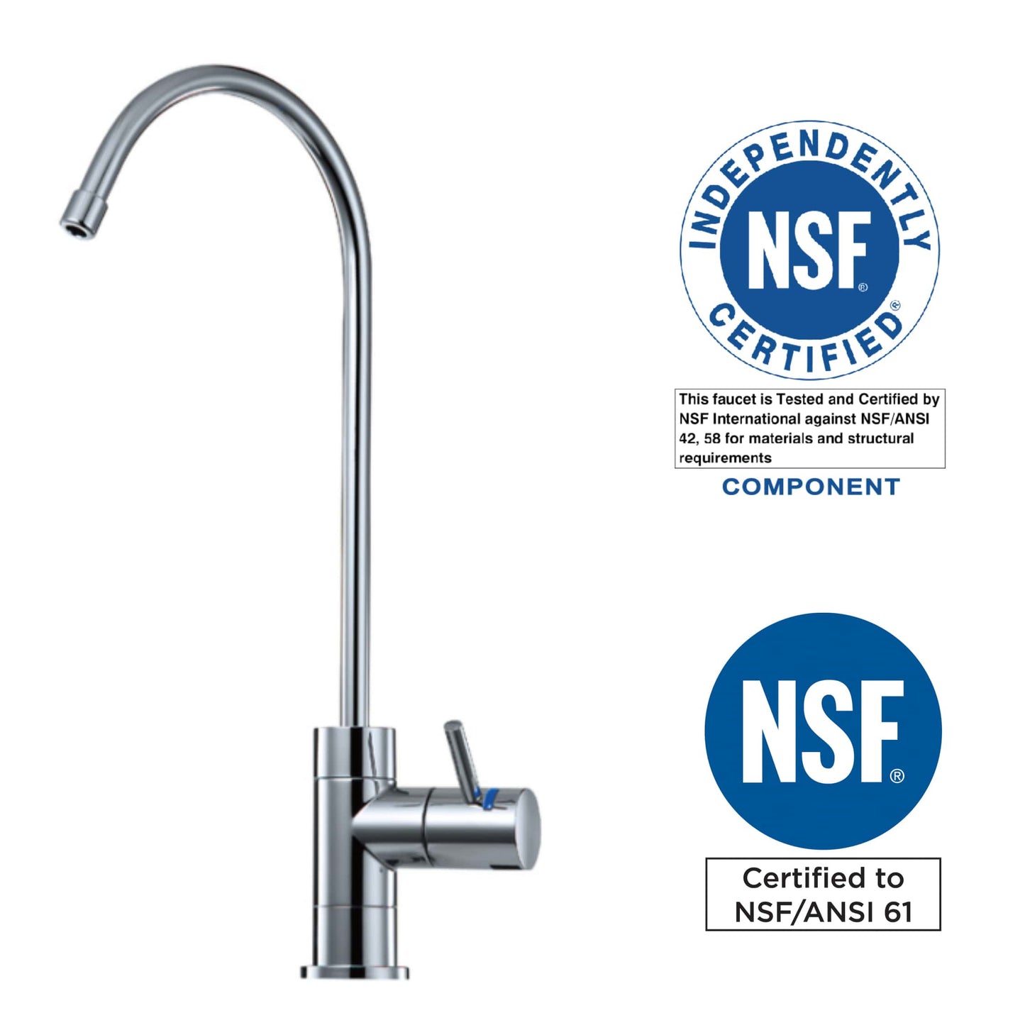 AquaCo SYS-925C Undersink Water Filter – Reduces Chlorine, Taste, Odours, Parasites, and Lead.