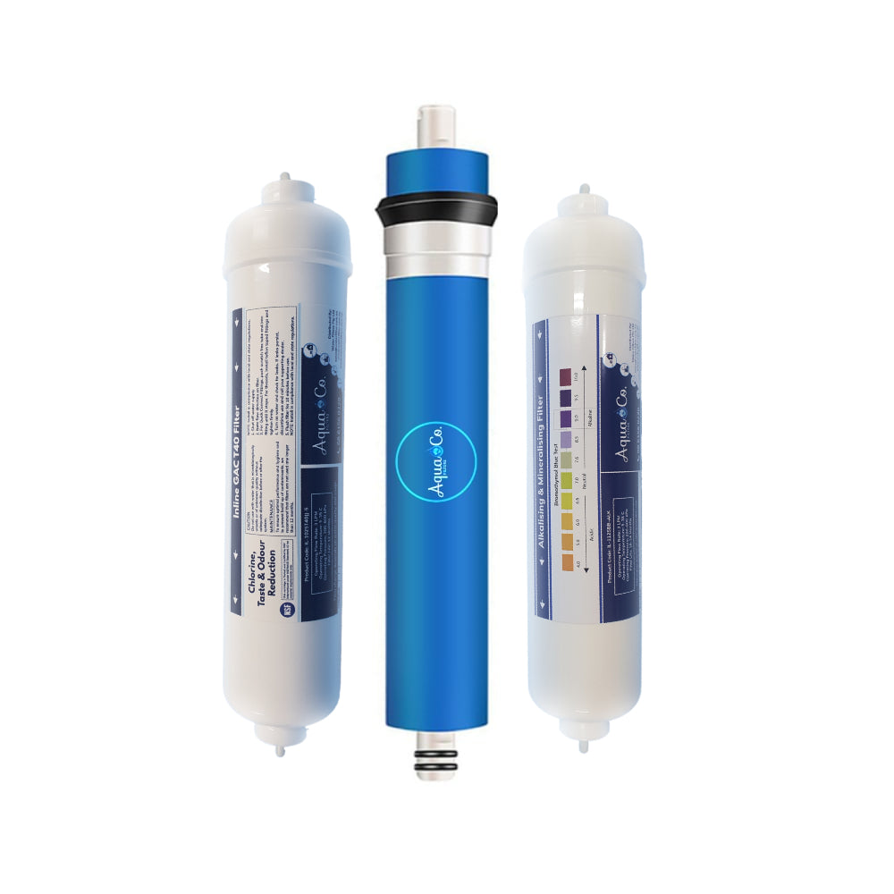 AquaCo ROCOMP Compact Reverse Osmosis Replacement Filters