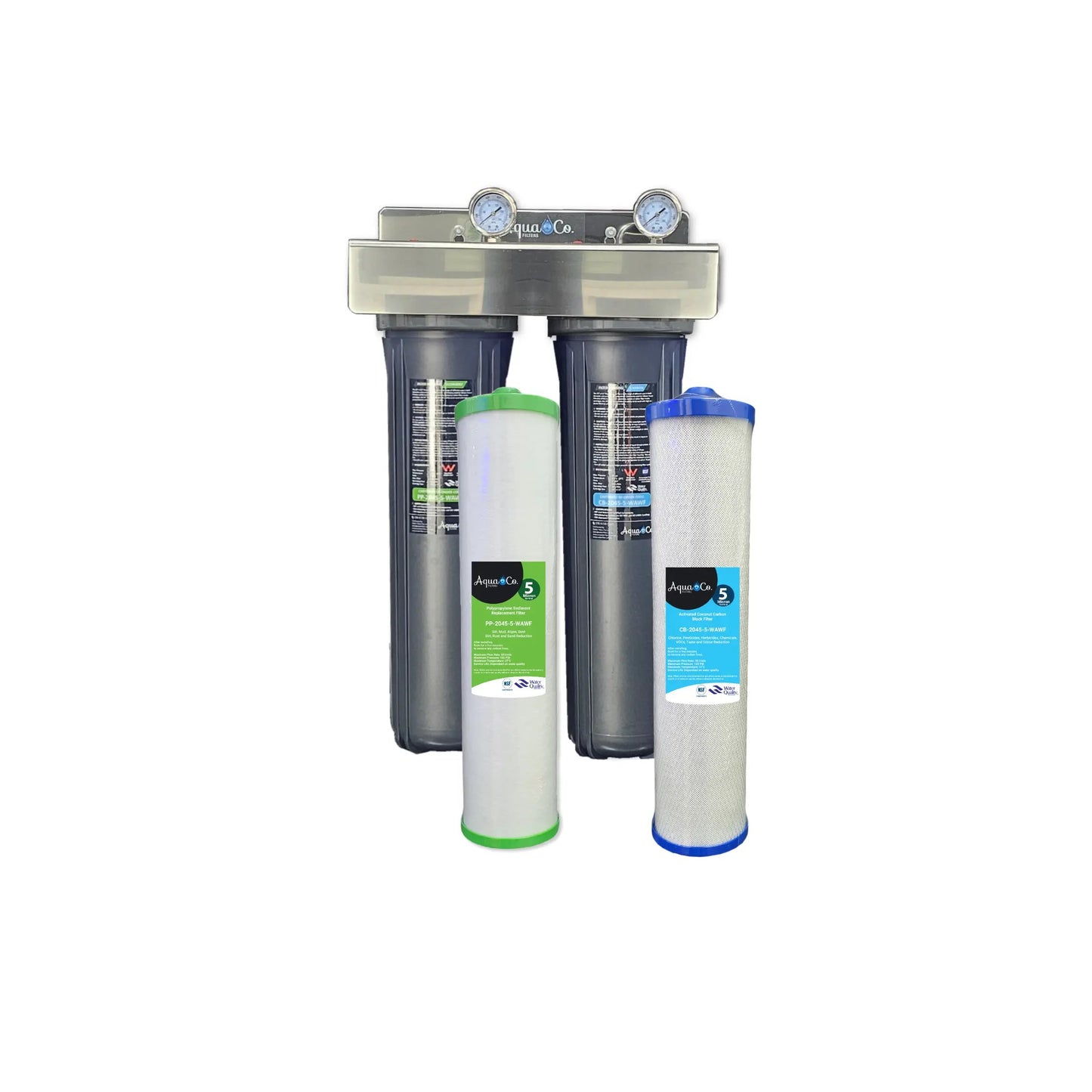 Classic Whole House Water Filter – Two Filtration Stages