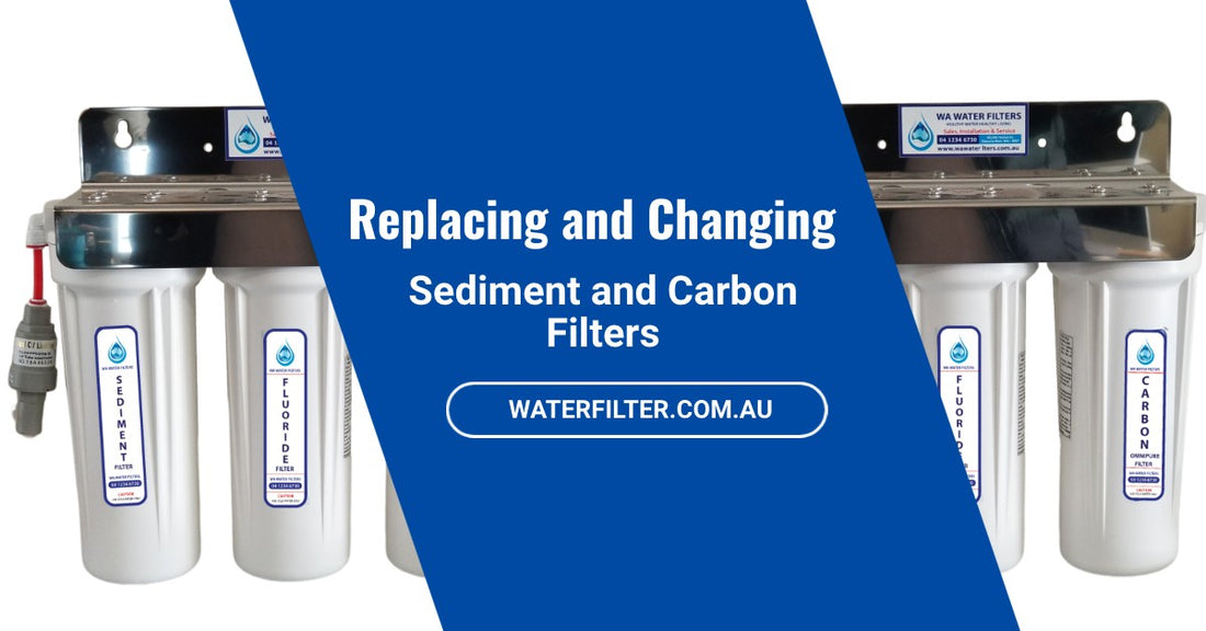 Replacing and Changing your Carbon and Sediment Water Filters