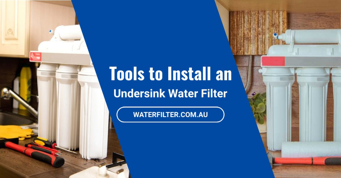Tools required to install undersink water filter