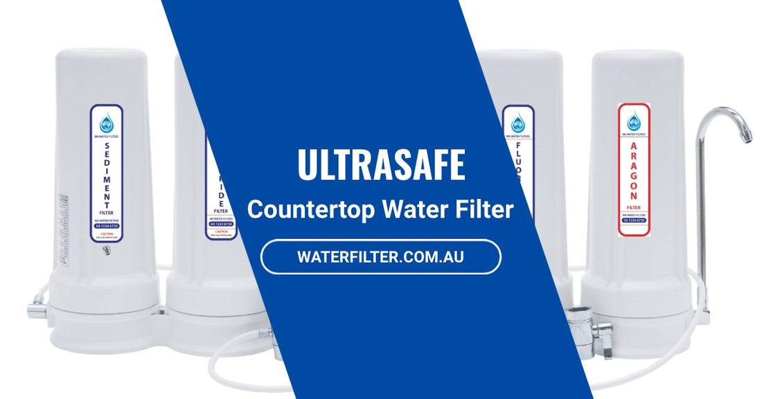 WFL Ultrasafe Countertop Water Filter - Three Filtration Stages For Optimal Protection