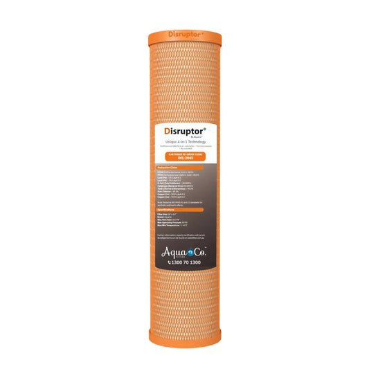 AquaCo 20" x 4.5" Disruptor® Replacement Filter Cartridge - Model: DIS-2045