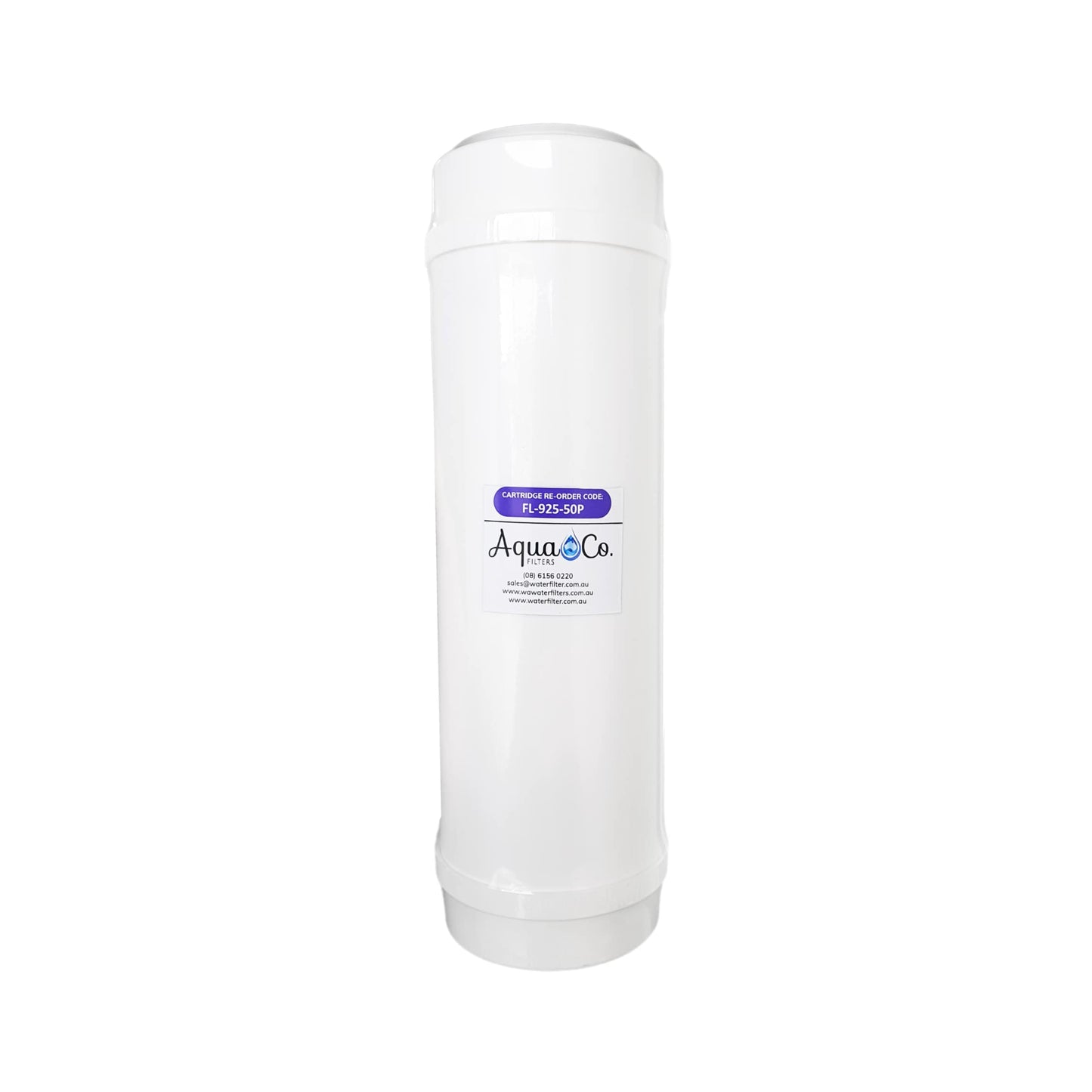 AquaCo 9" x 2.5" Fluoride Removal Replacement Filter