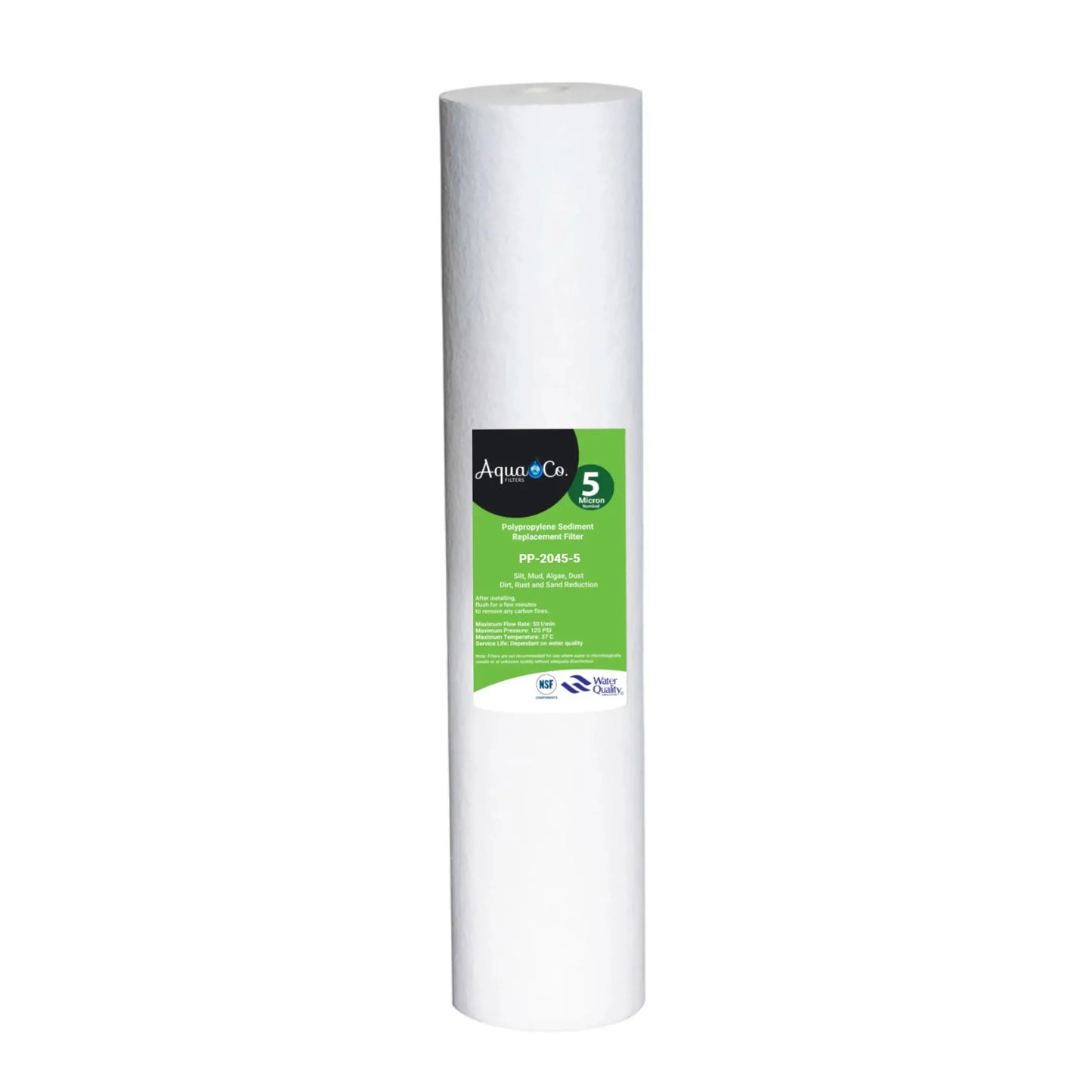 20" x 4.5" 5 Micron Polyspun Sediment Filter