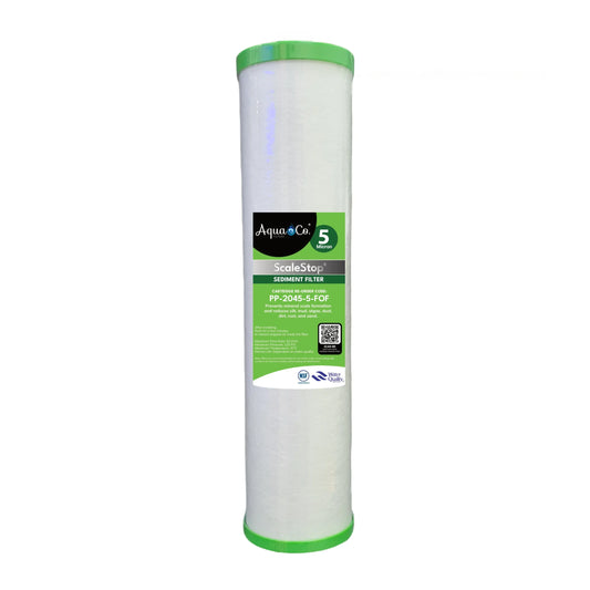 20" x 4.5" 5 Micron Triple Gradient ScaleStop® Sediment Filter