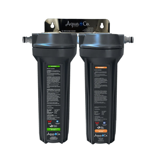 Premium Caravan Water Filter - Two Filtration Stages