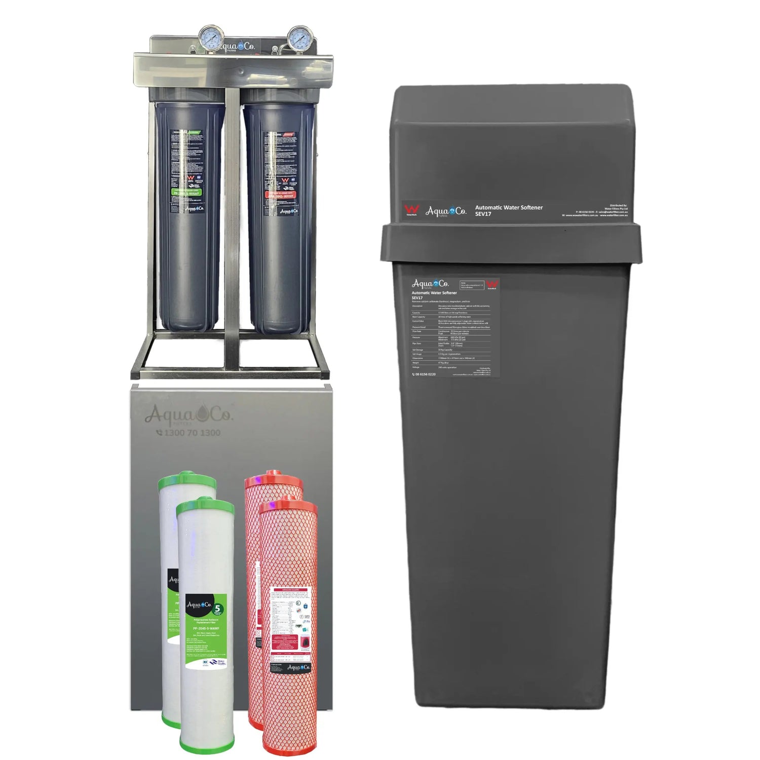 Water Softening Filter System SEV17 with Premium Pre-Filtration