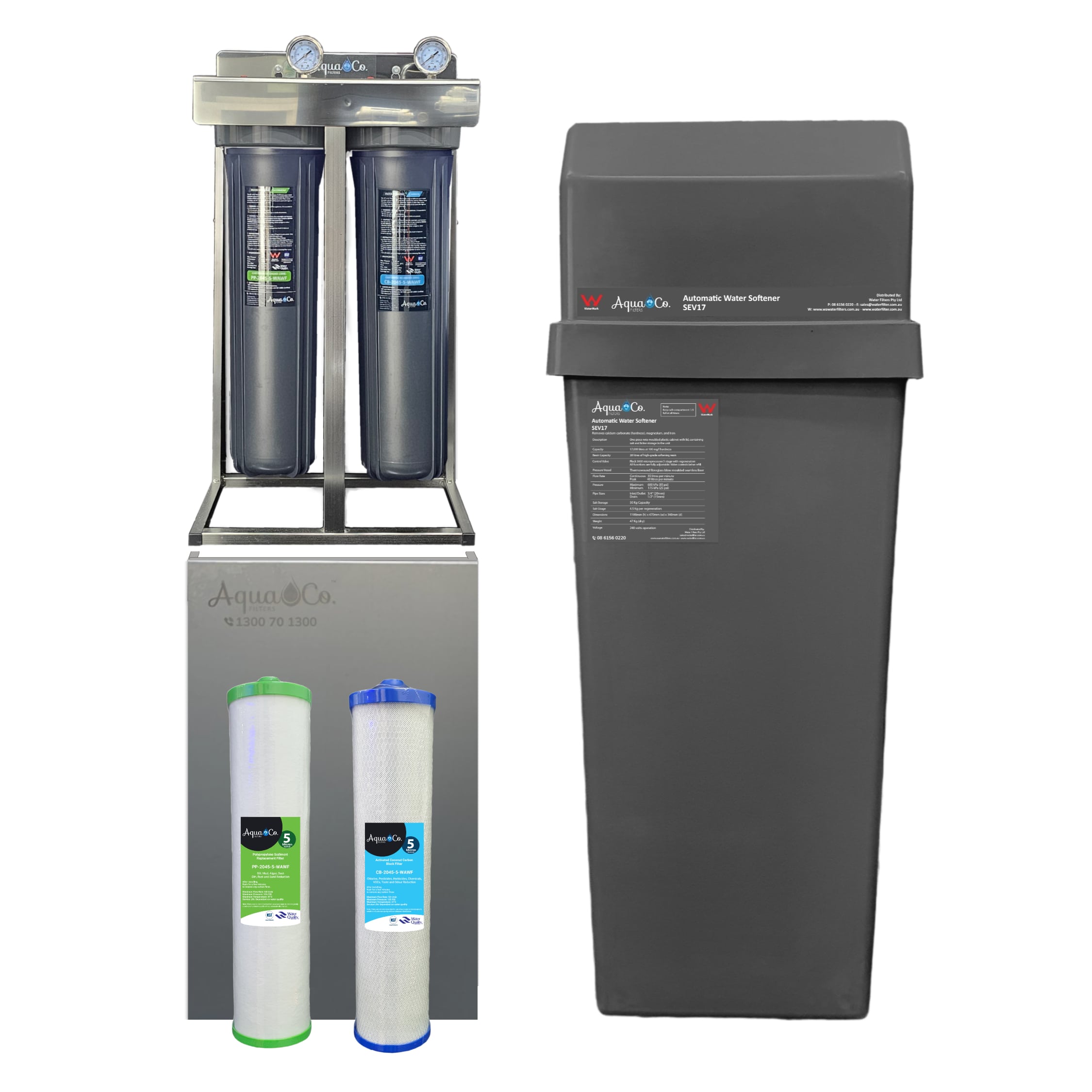 Water Softening Filter System SEV17 with Classic Pre-Filtration ...