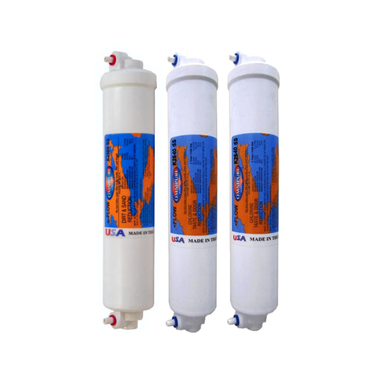 AquaCo Bundle Deal: ROIL 5 Stage Countertop Reverse Osmosis Replacement Filters