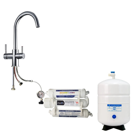 AquaCo ROCOMP Compact Reverse Osmosis System with 3-Way Mixer