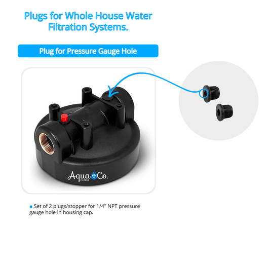 1/4” Plug for Pressure Gauge Hole
