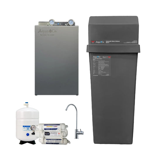 Whole House Water Filtration System and SEV17 Softener Combo Pro